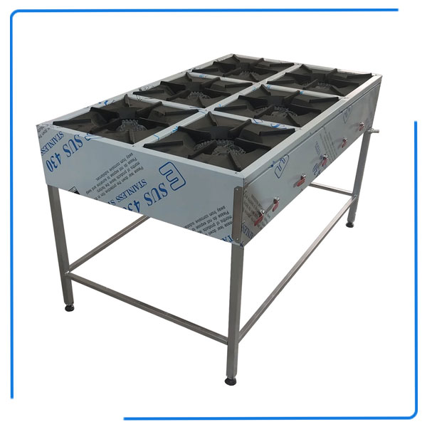 اجاق گاز صنعتی پایه دار